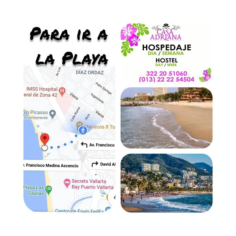 Albergue Casa Adriana Puerto Vallarta