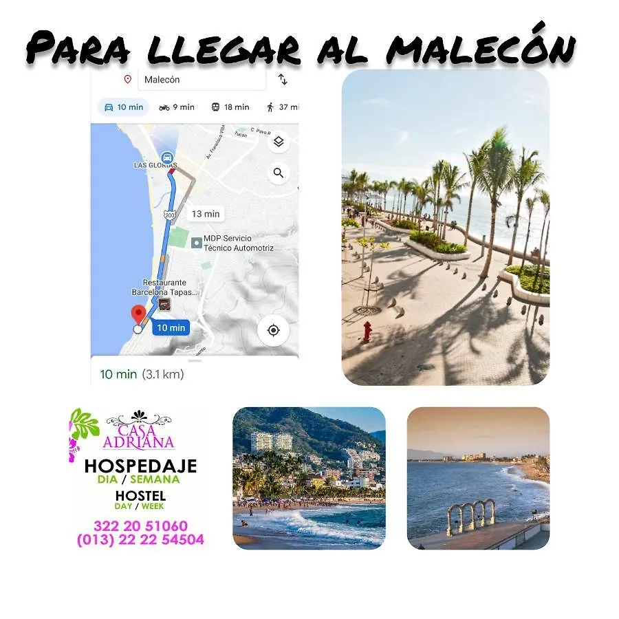 Albergue Casa Adriana Puerto Vallarta México